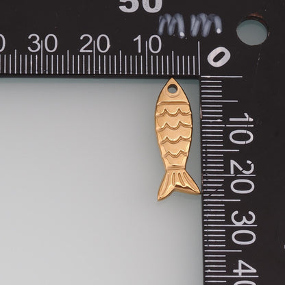 Fish Charm Pendant for Jewelry Making