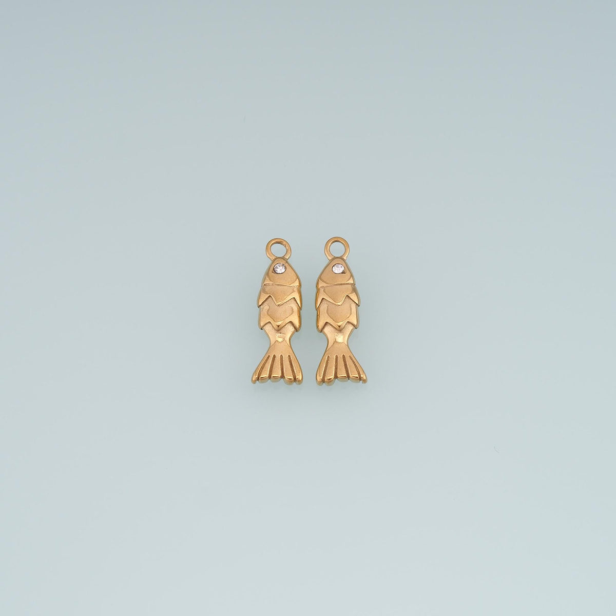 Fish Charm Pendant for Jewelry Making