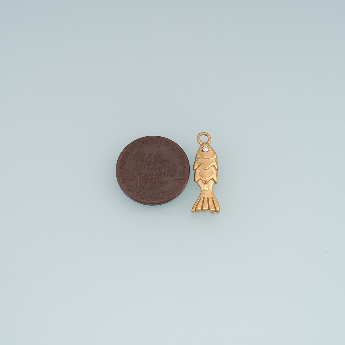 Fish Charm Pendant for Jewelry Making