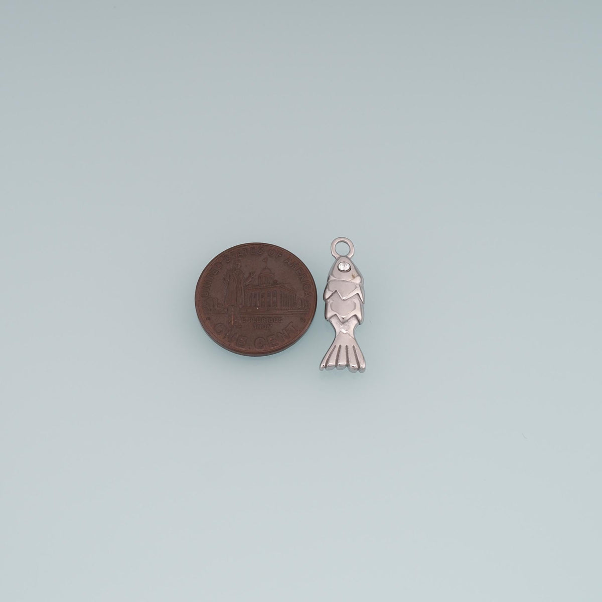 Fish Charm Pendant for Jewelry Making