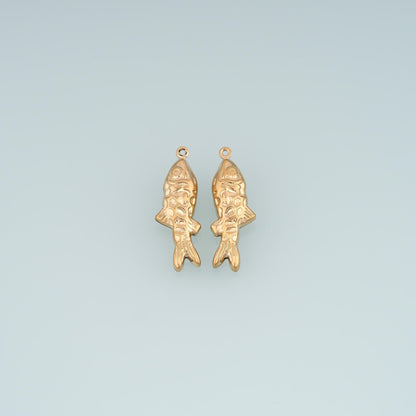 Fish Charm Pendant for Jewelry Making