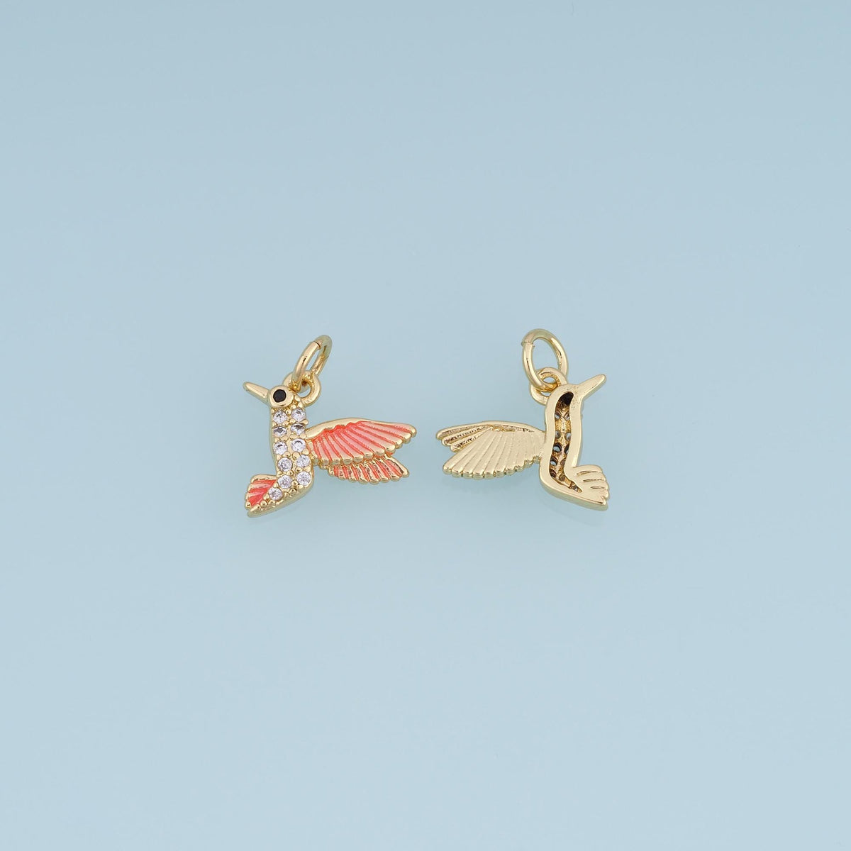 18K Gold Filled Charm Pendant for Jewelry Making