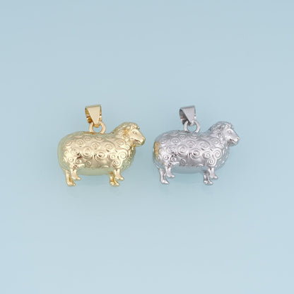 18K Gold Filled Charm Pendant for Jewelry Making