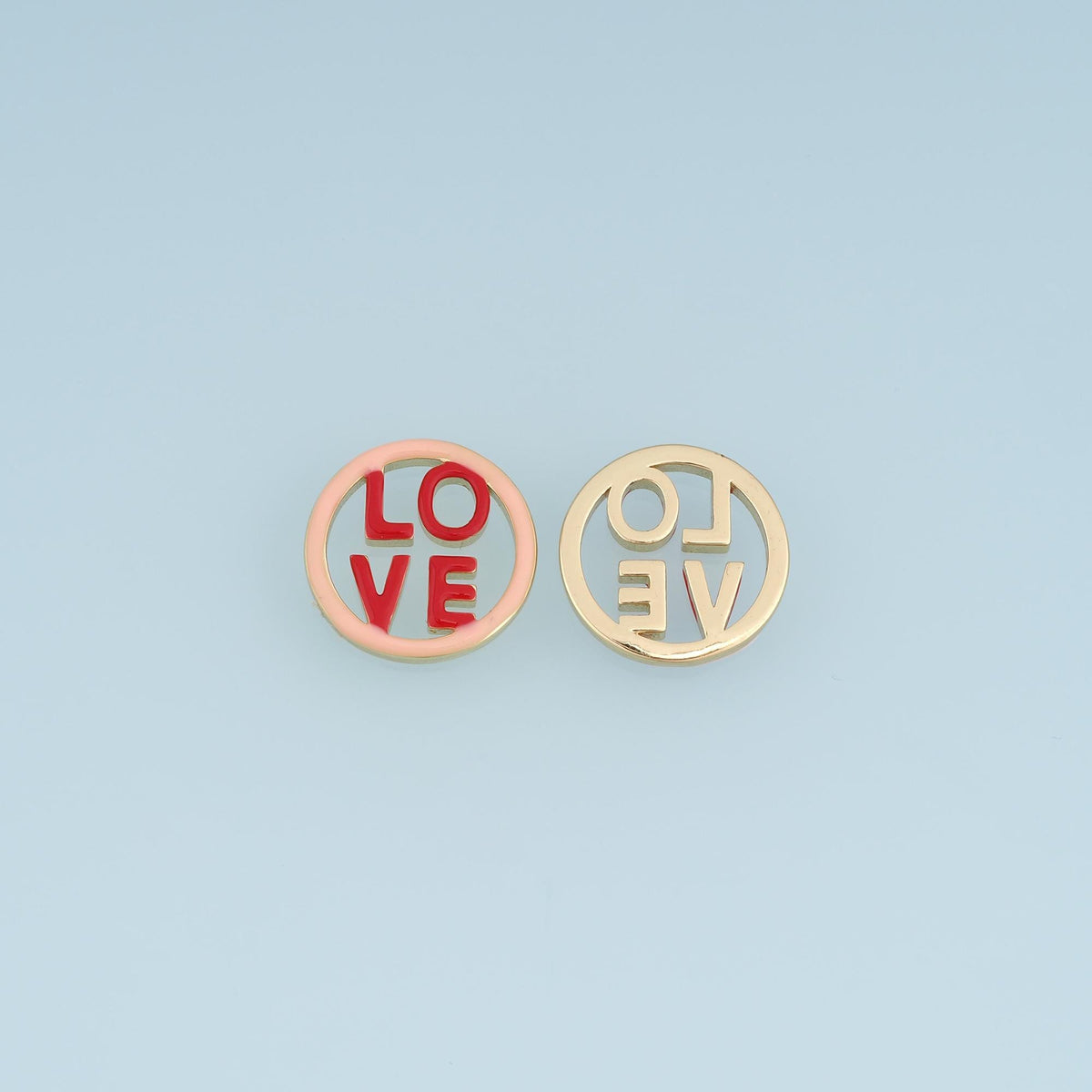 18K Gold Filled Enamel Letter Charm Pendant for Jewelry Making