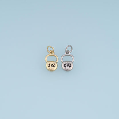 18K Gold Filled Charm Pendant for Jewelry Making