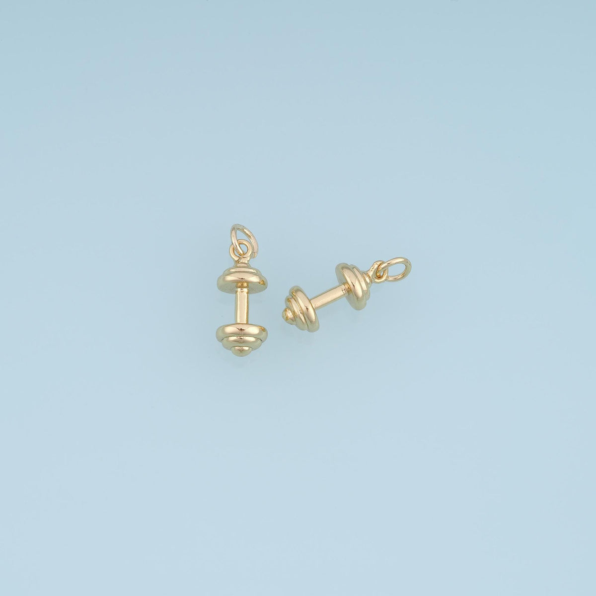 18K Gold Filled Charm Pendant for Jewelry Making