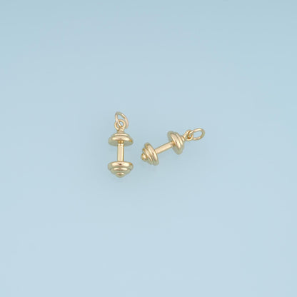 18K Gold Filled Charm Pendant for Jewelry Making