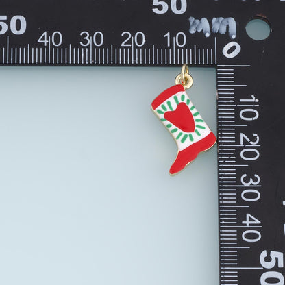 18K Gold Filled Charm Pendant for Jewelry Making