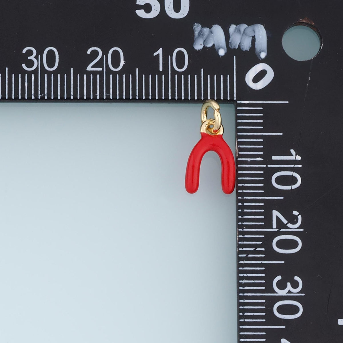 18K Gold Filled Enamel Charm Pendant for Jewelry Making