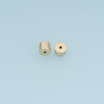 18K Gold Filled Round Round Beads 5 mm, 4 mm for Jewelry Making