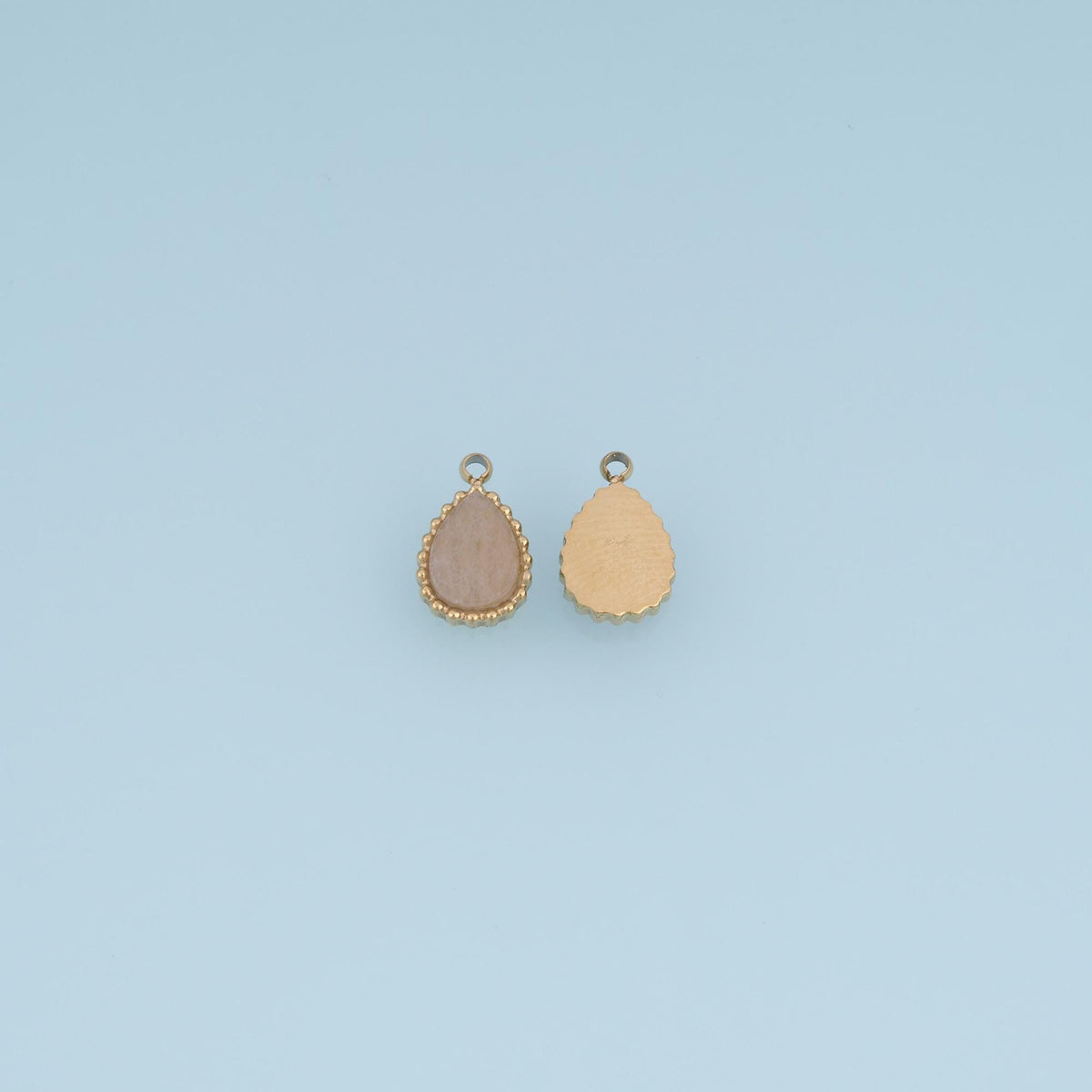 Teardrop Charm Pendant for Jewelry Making