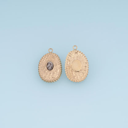 Oval Oval Beads for Jewelry Making