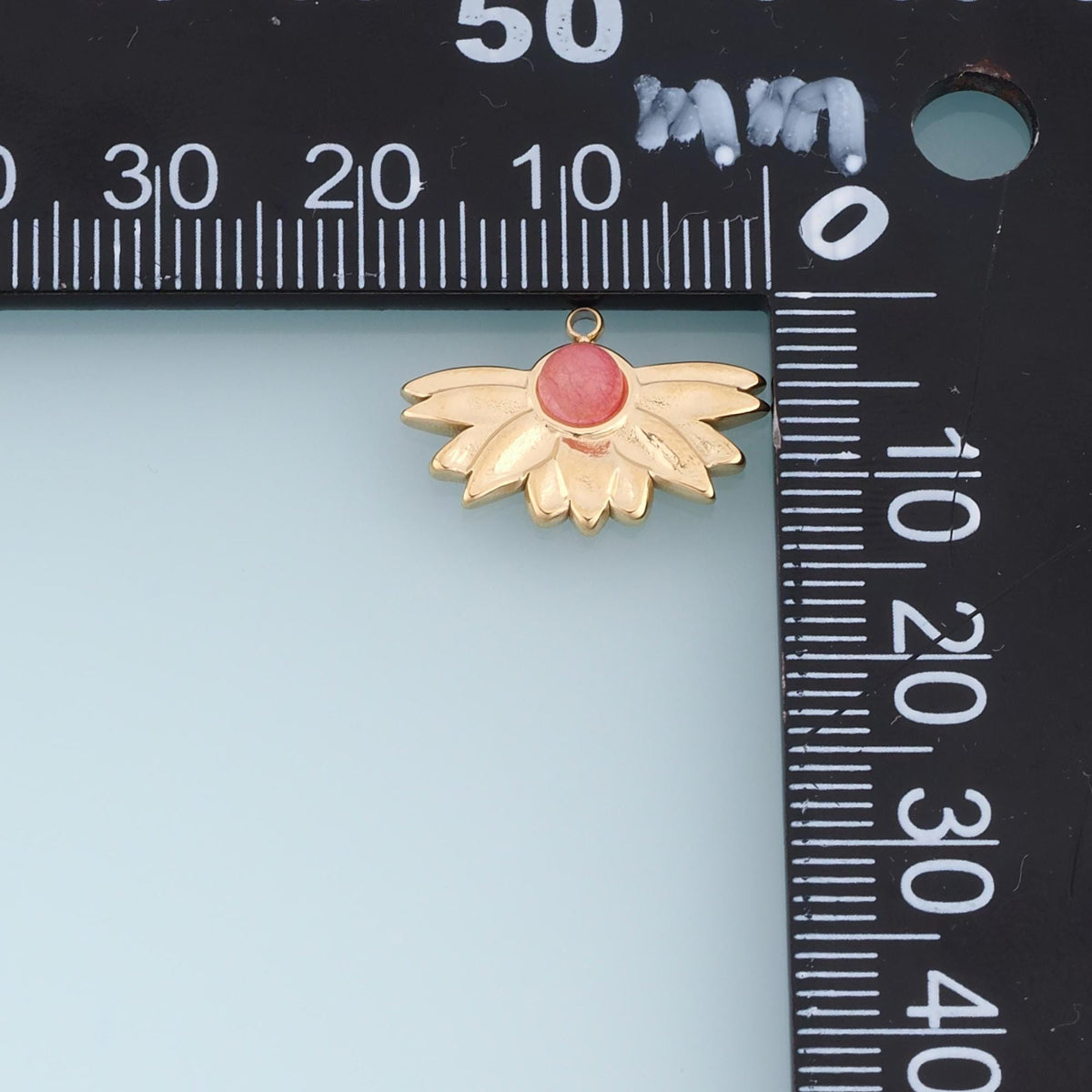Flower Charm Pendant for Jewelry Making