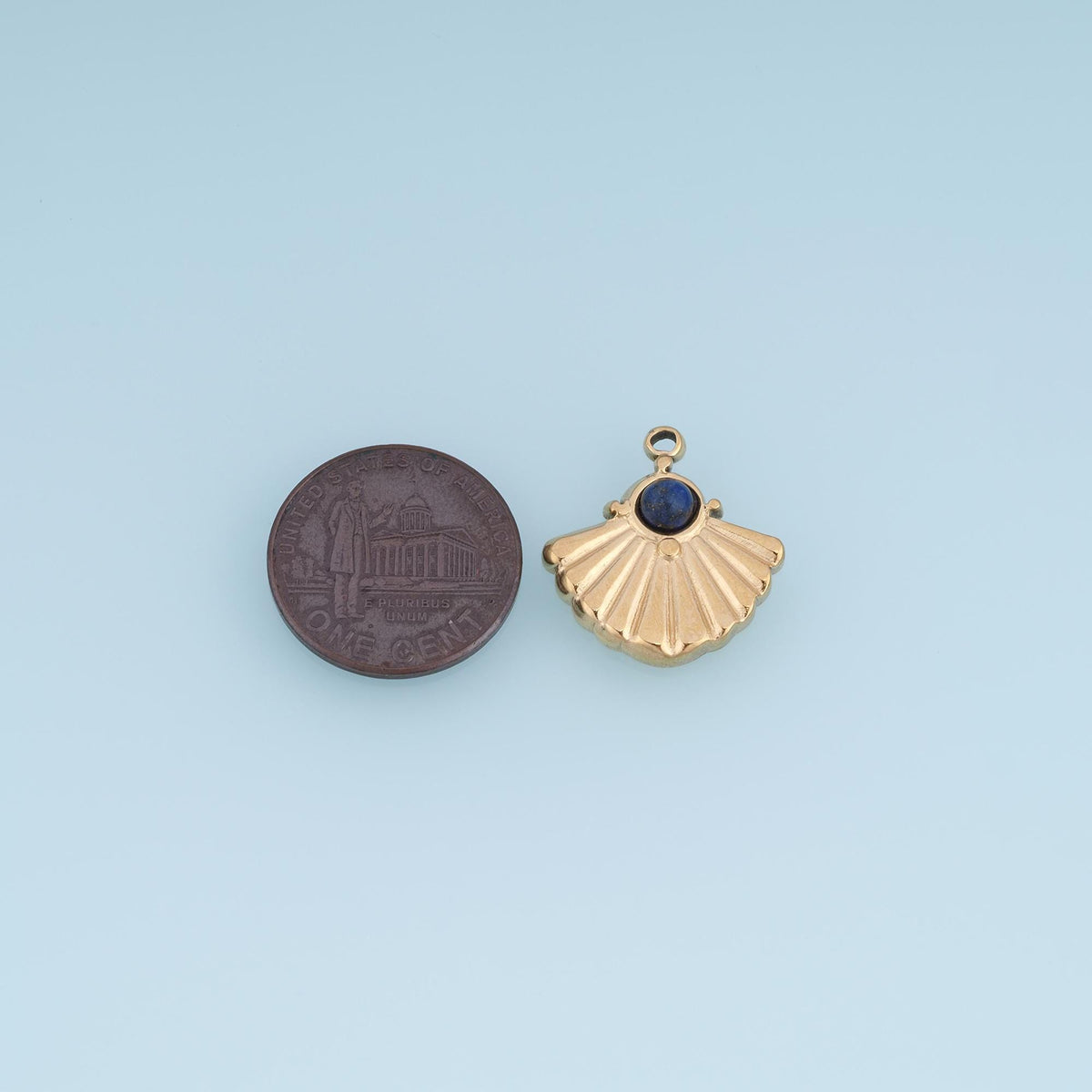 Shell Charm Pendant for Jewelry Making