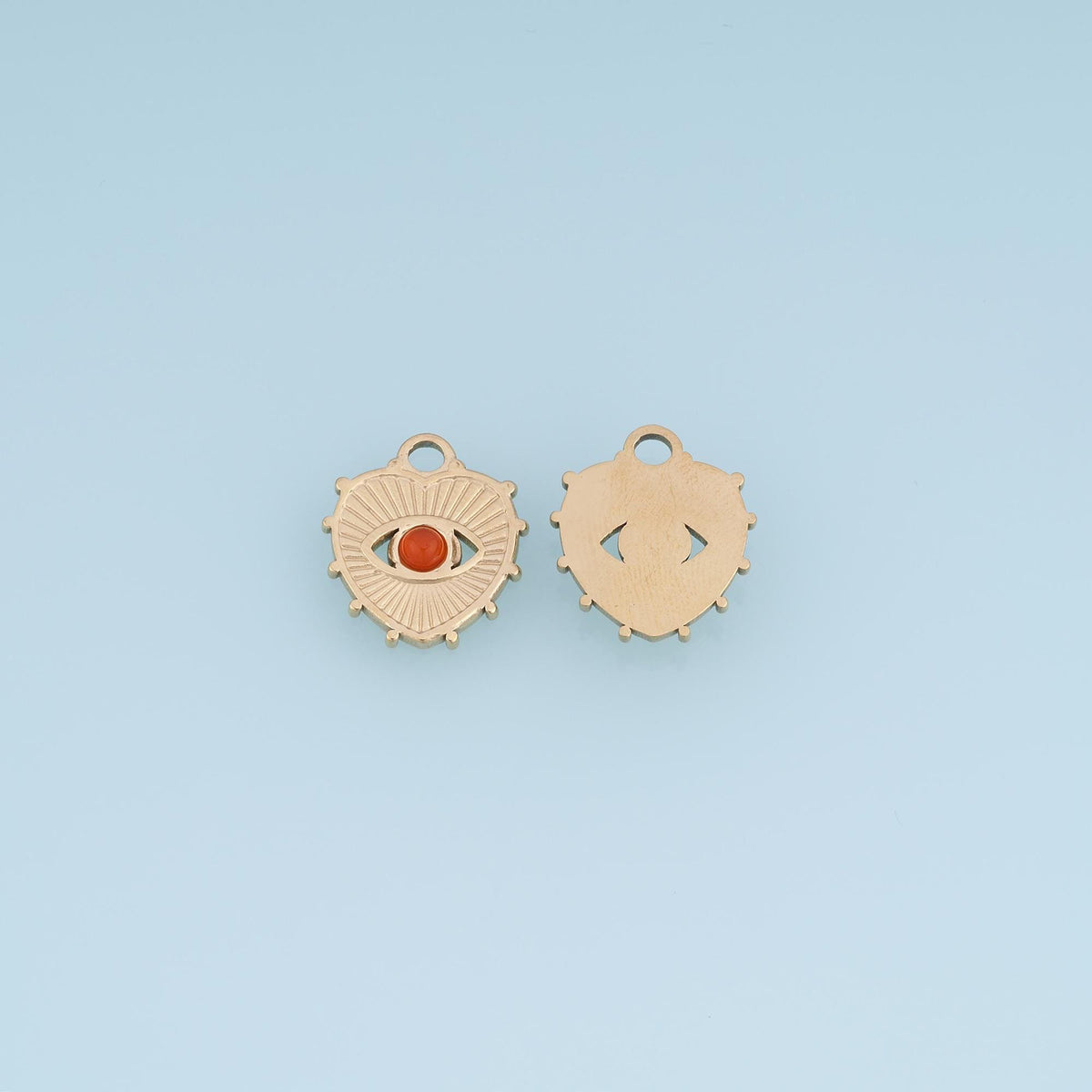 Evil Eye Charm Pendant for Jewelry Making
