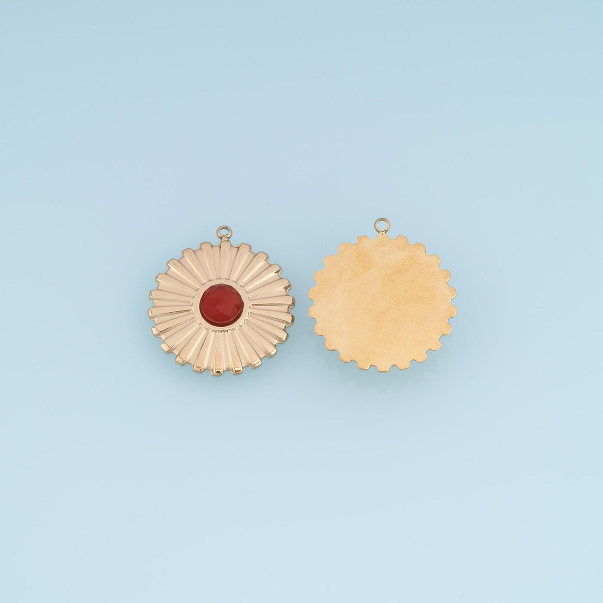 Sun Charm Pendant for Jewelry Making