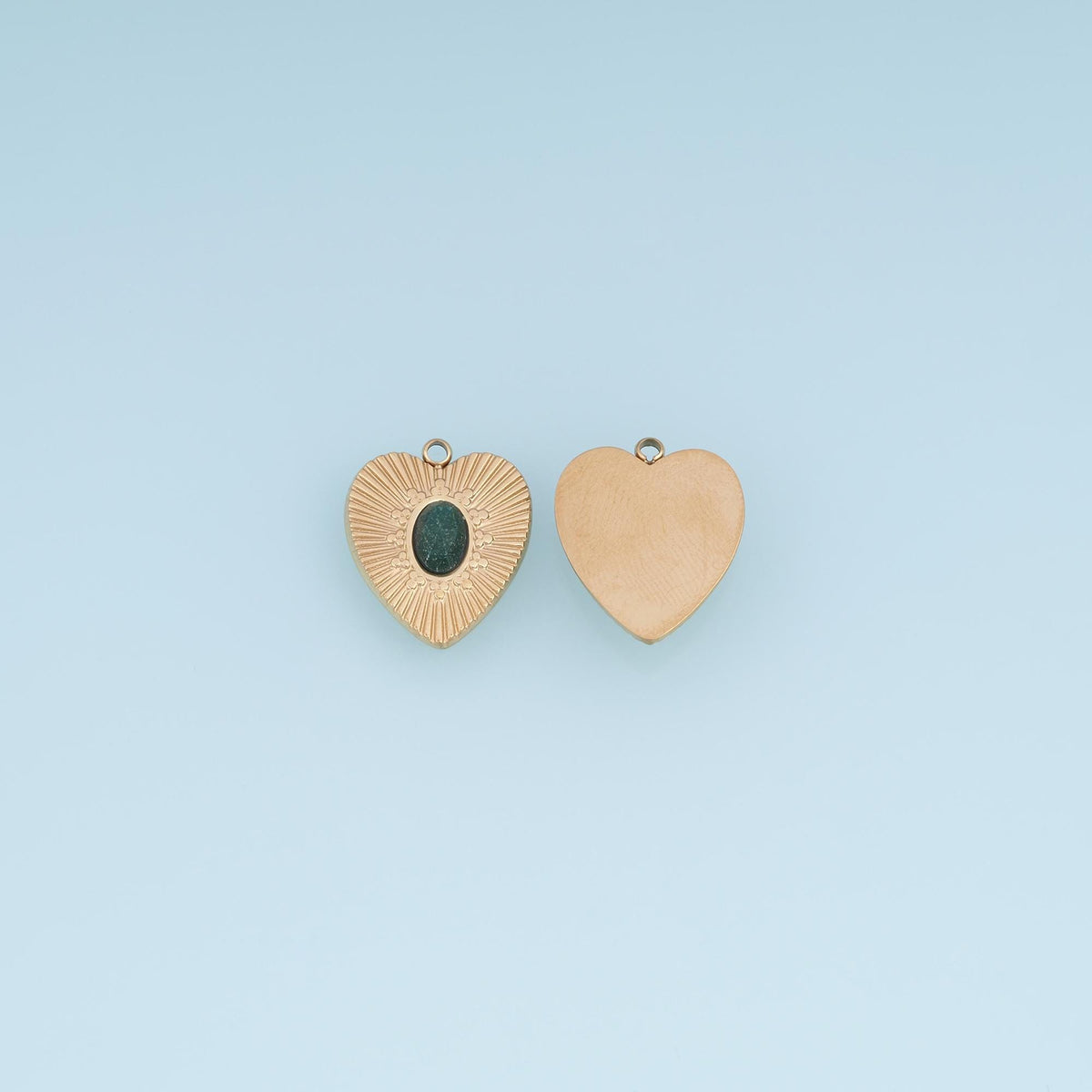 Heart Charm Pendant for Jewelry Making
