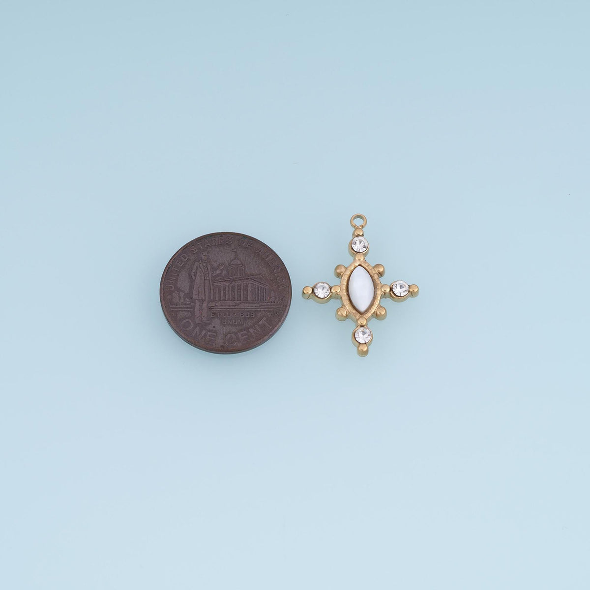 North Star Charm Pendant for Jewelry Making