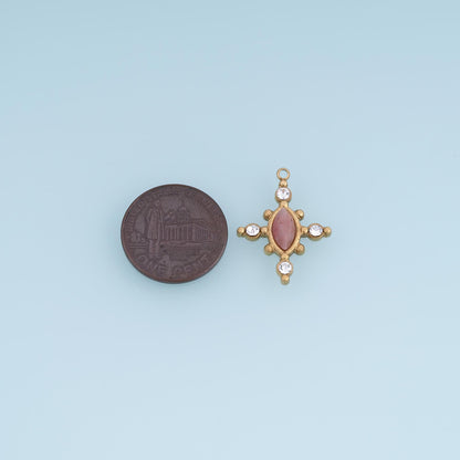 North Star Charm Pendant for Jewelry Making