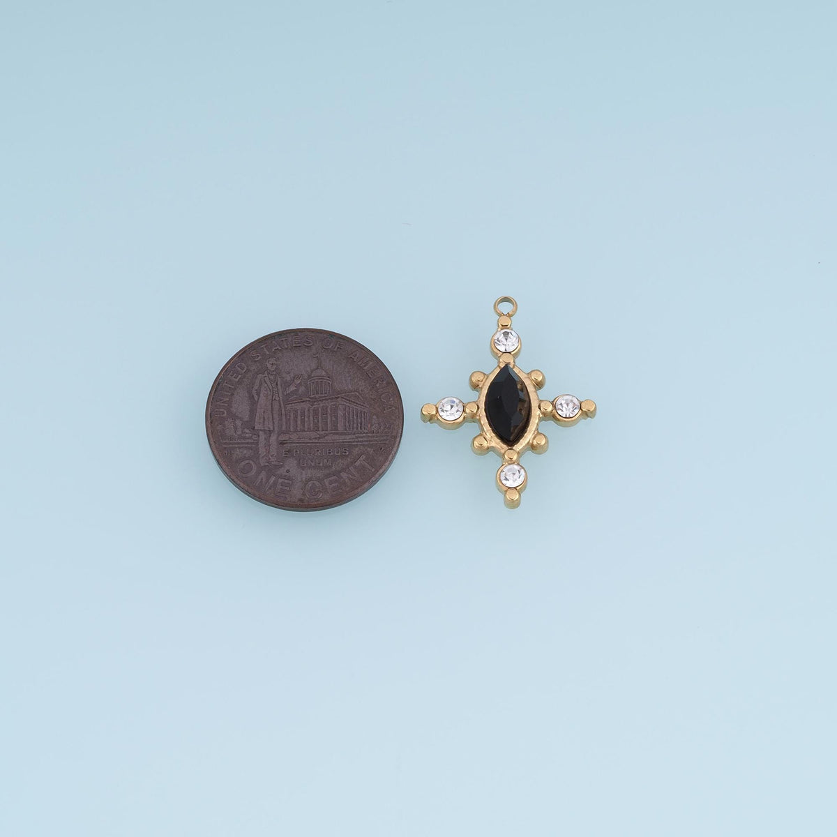 North Star Charm Pendant for Jewelry Making