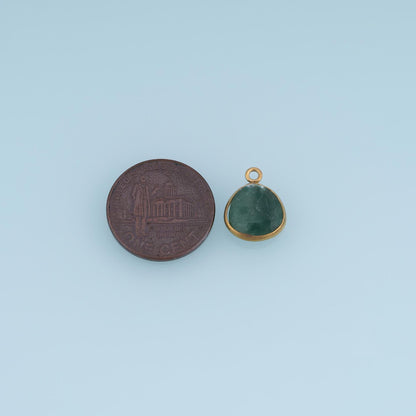 Teardrop Charm Pendant for Jewelry Making