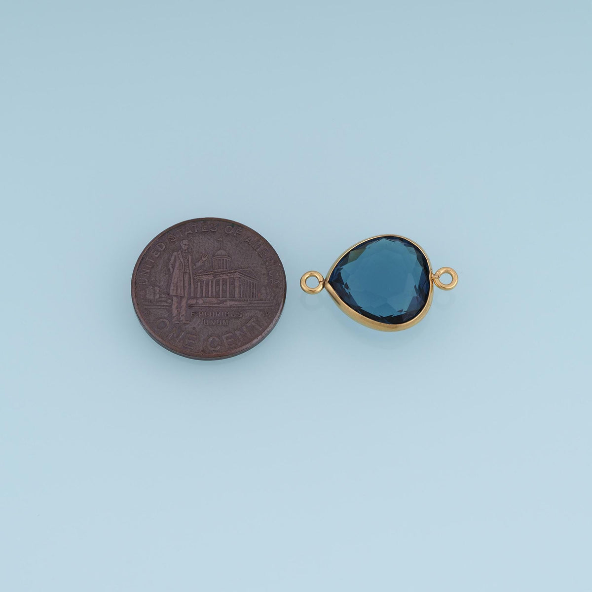 Teardrop Connector for Jewelry Making