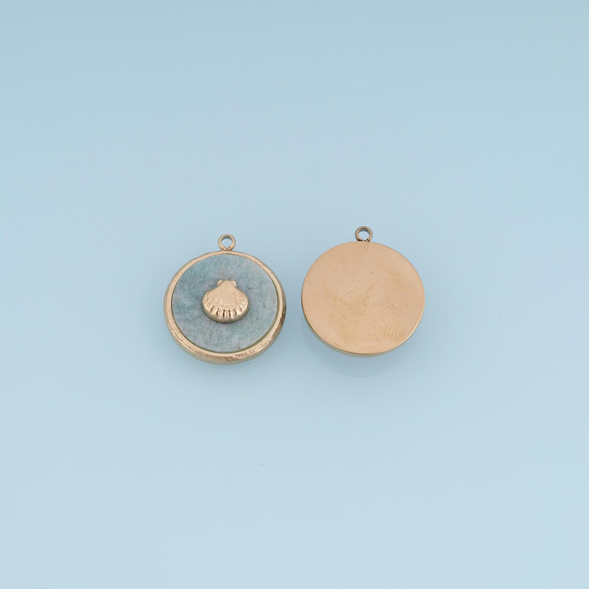 Shell Charm Pendant for Jewelry Making