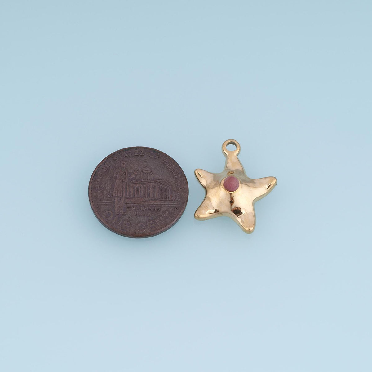 Star Charm Pendant for Jewelry Making