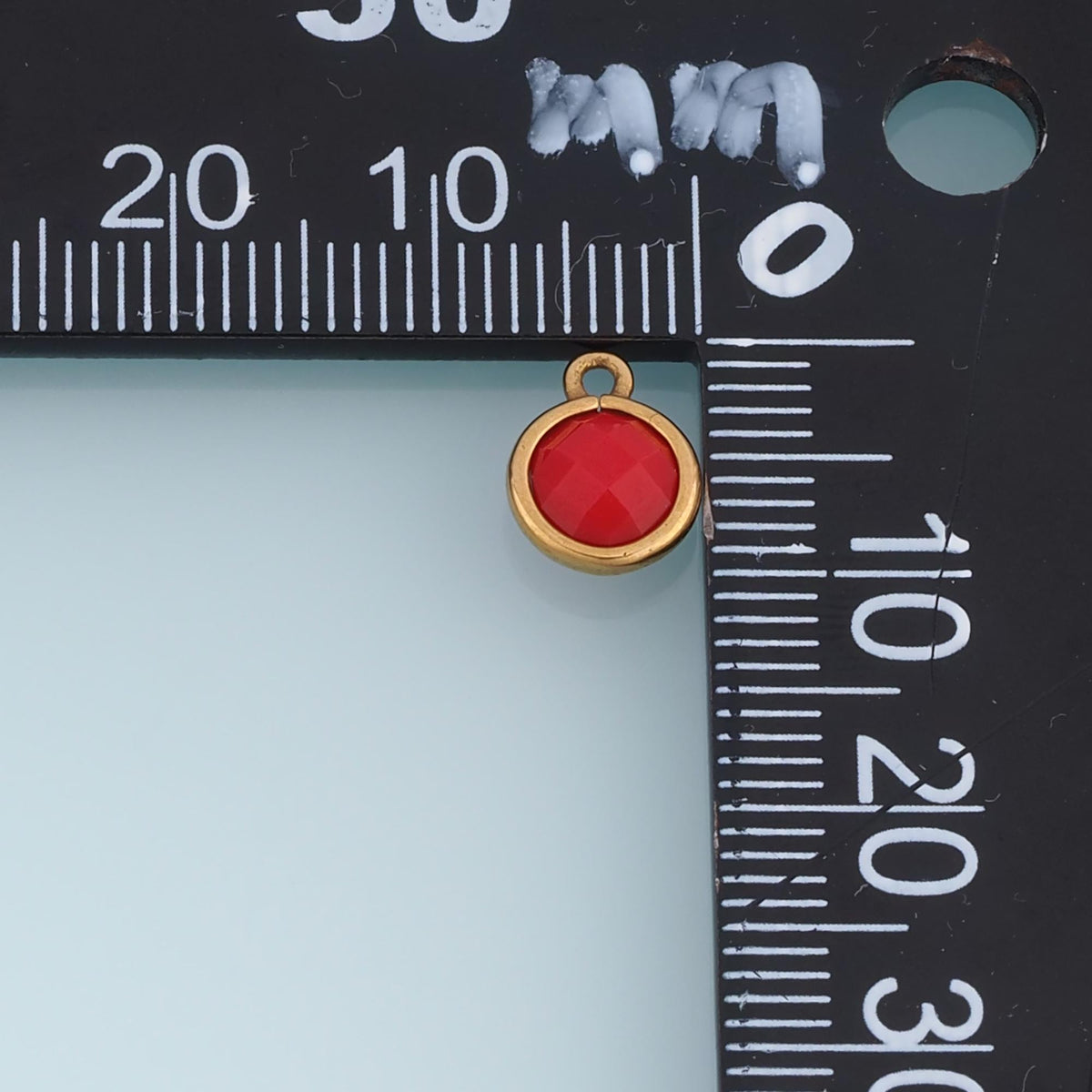 Round Charm Pendant for Jewelry Making