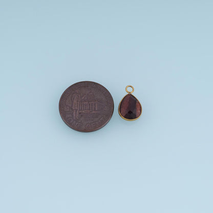 Teardrop Charm Pendant for Jewelry Making