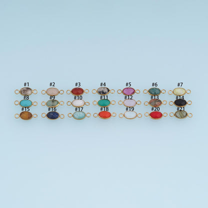 Oval Connector for Jewelry Making