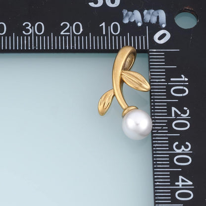 Pearl Flower Charm Pendant for Jewelry Making