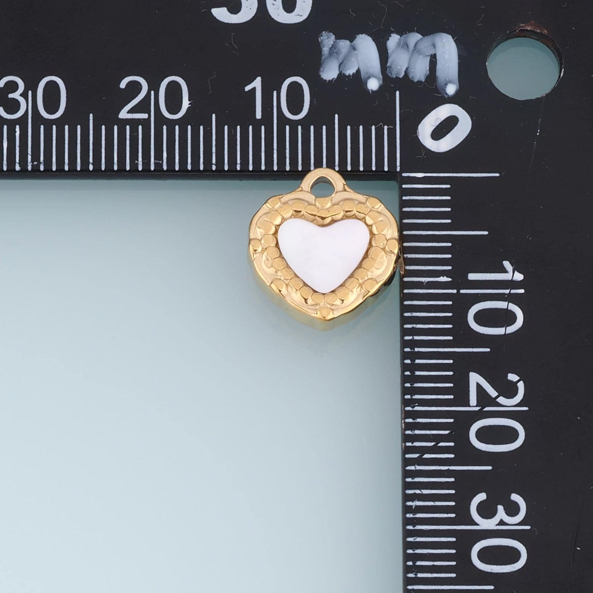 Heart Charm Pendant for Jewelry Making