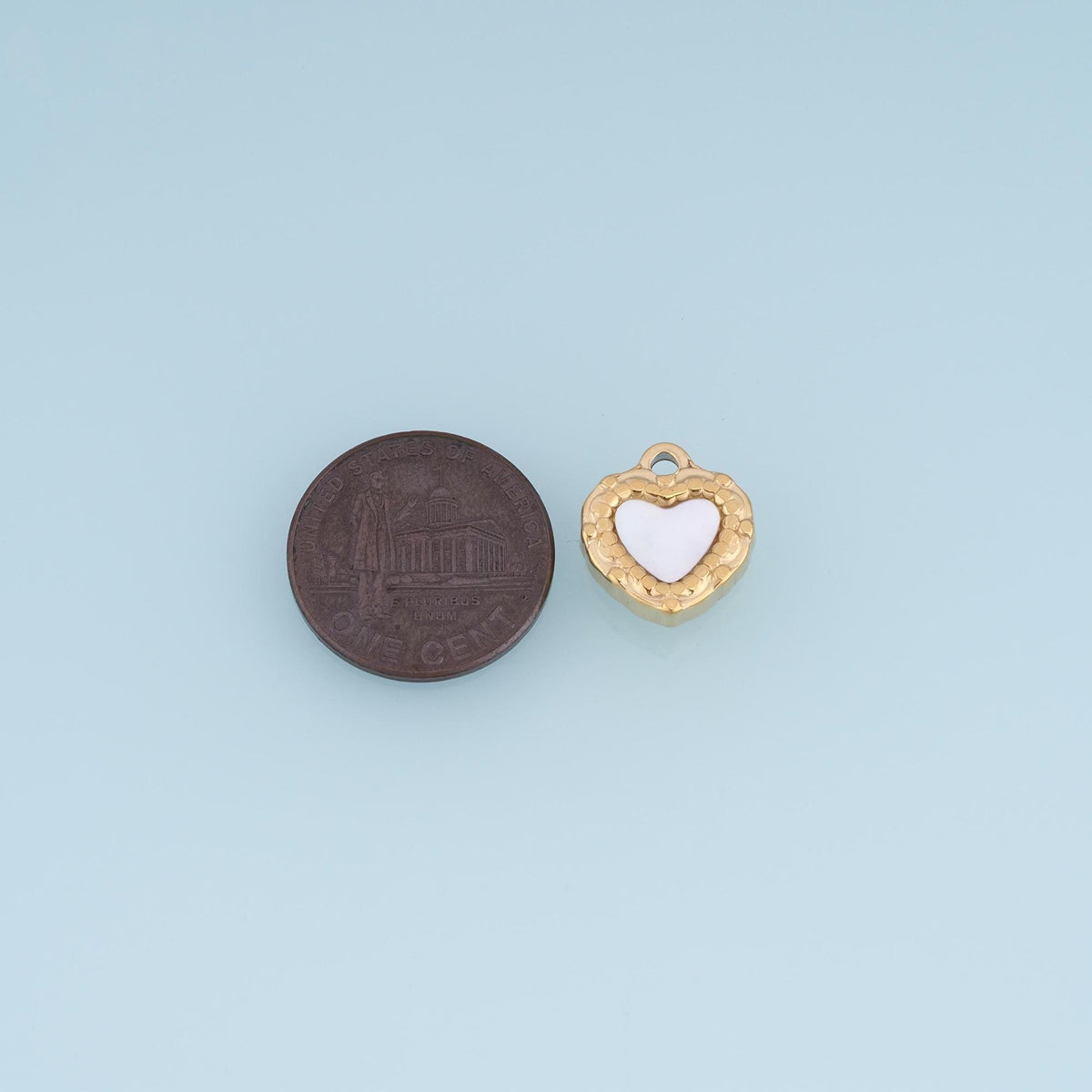 Heart Charm Pendant for Jewelry Making