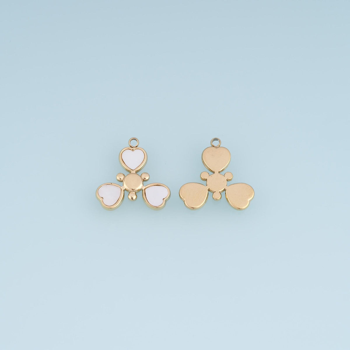 Heart Charm Pendant for Jewelry Making