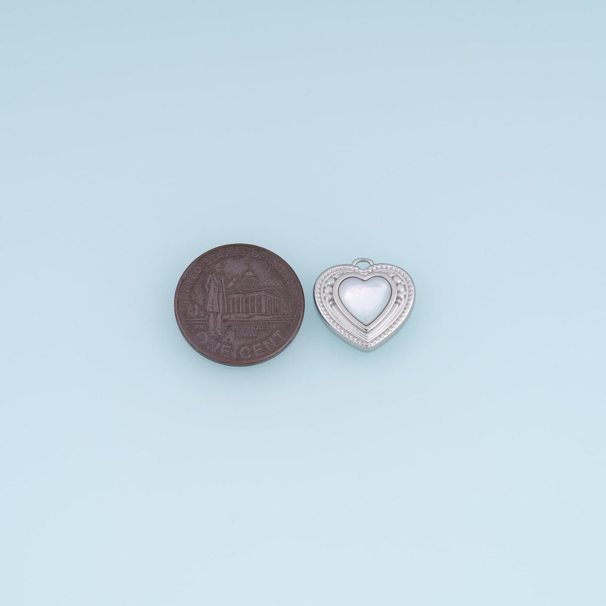 Heart Charm Pendant for Jewelry Making