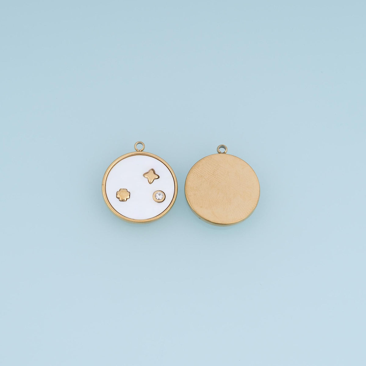Shell Charm Pendant for Jewelry Making