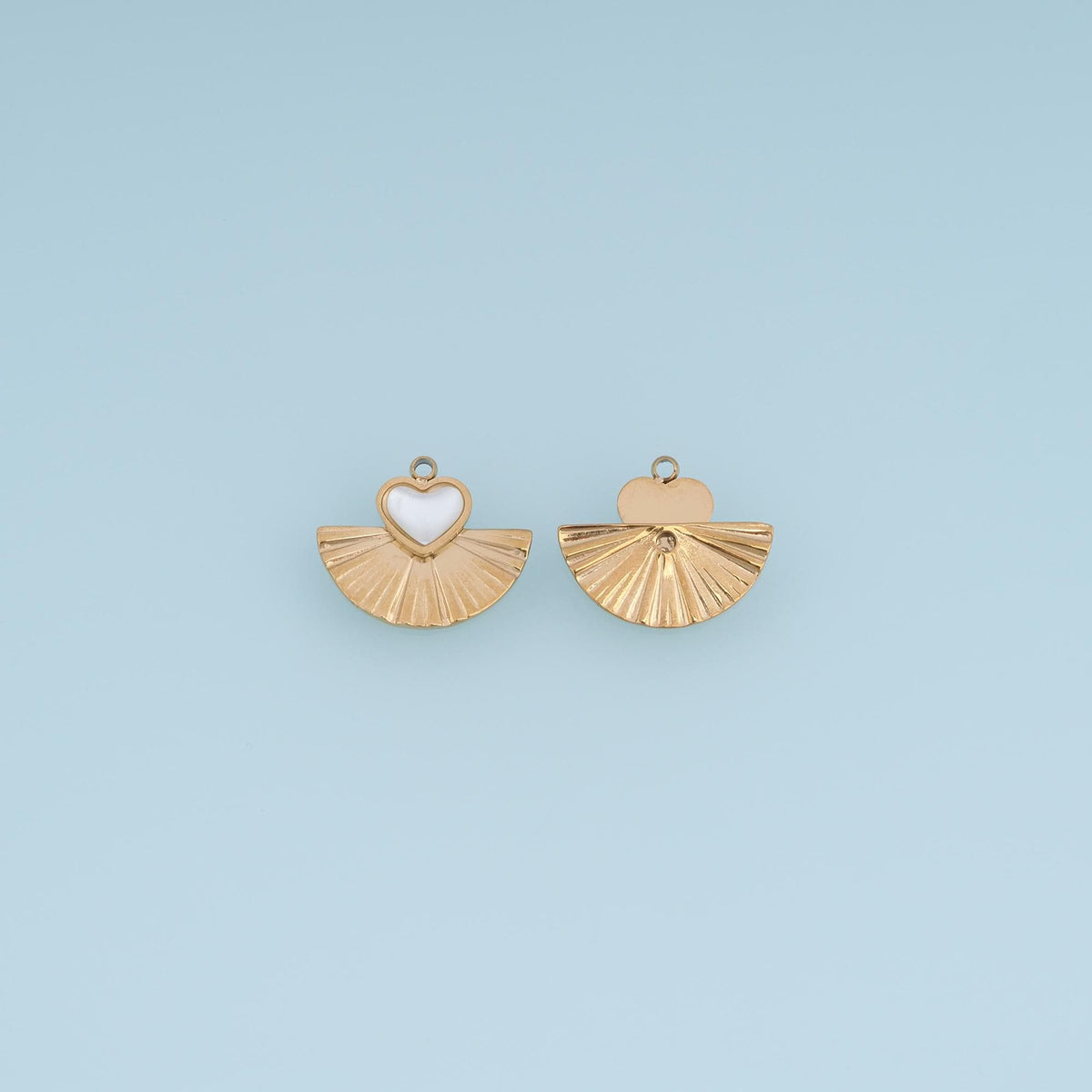 Heart Charm Pendant for Jewelry Making