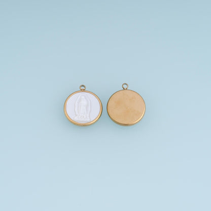Shell Charm Pendant for Jewelry Making