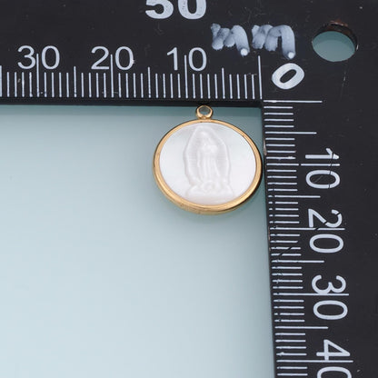 Shell Charm Pendant for Jewelry Making