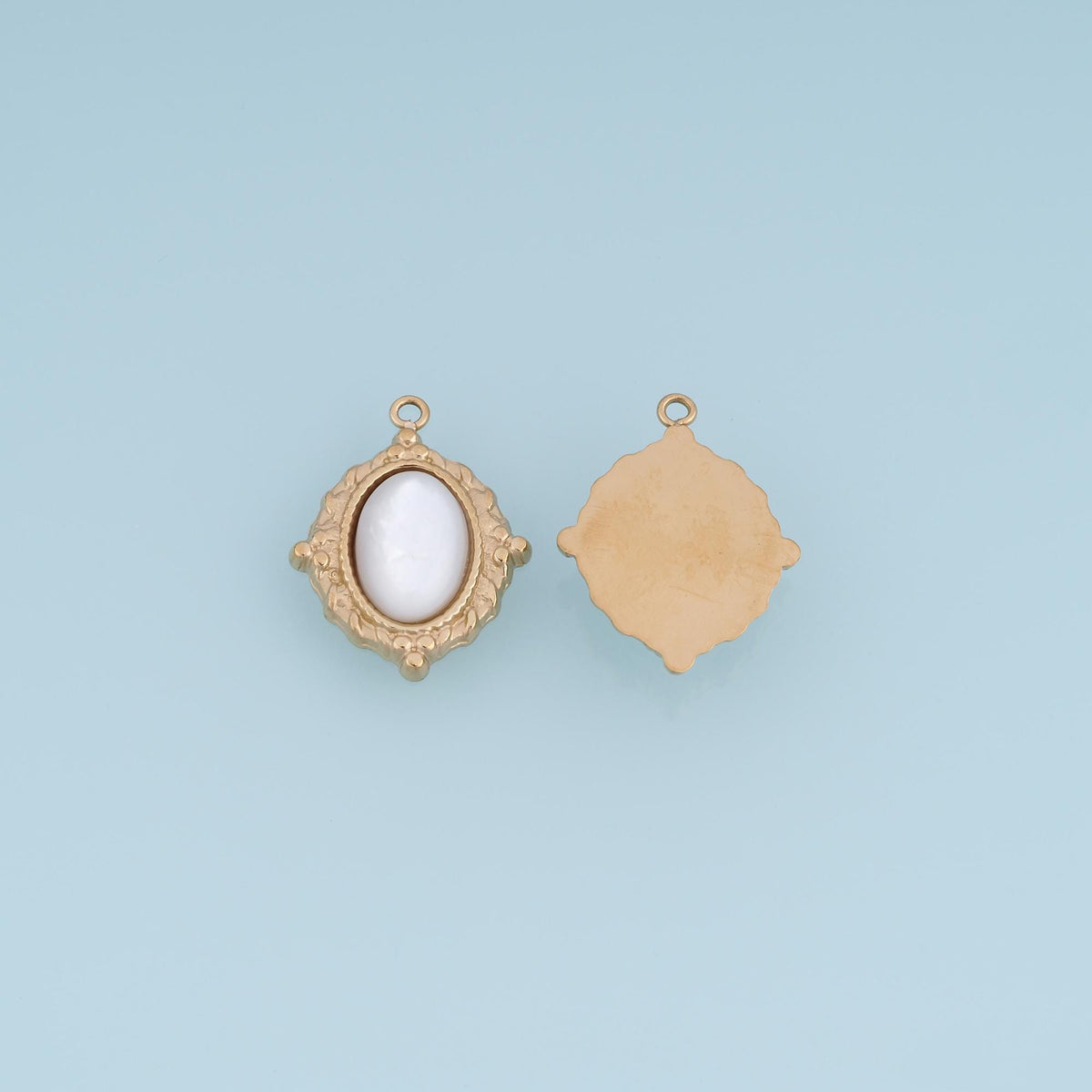 Shell Charm Pendant for Jewelry Making
