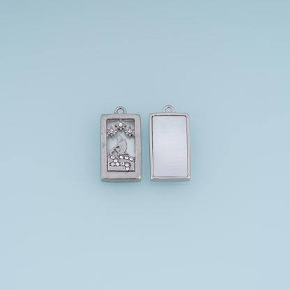 Shell Charm Pendant for Jewelry Making