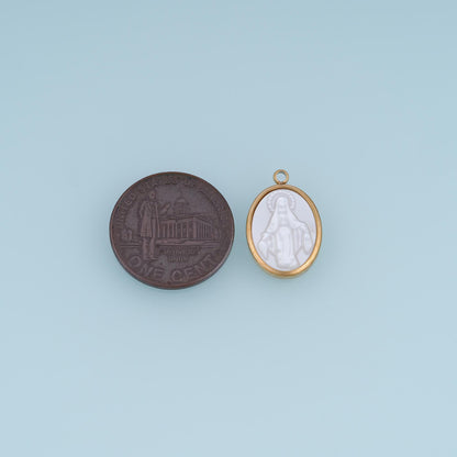 Shell Charm Pendant for Jewelry Making