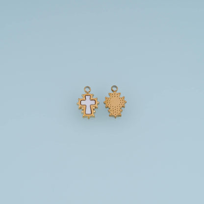 Cross Charm Pendant for Jewelry Making