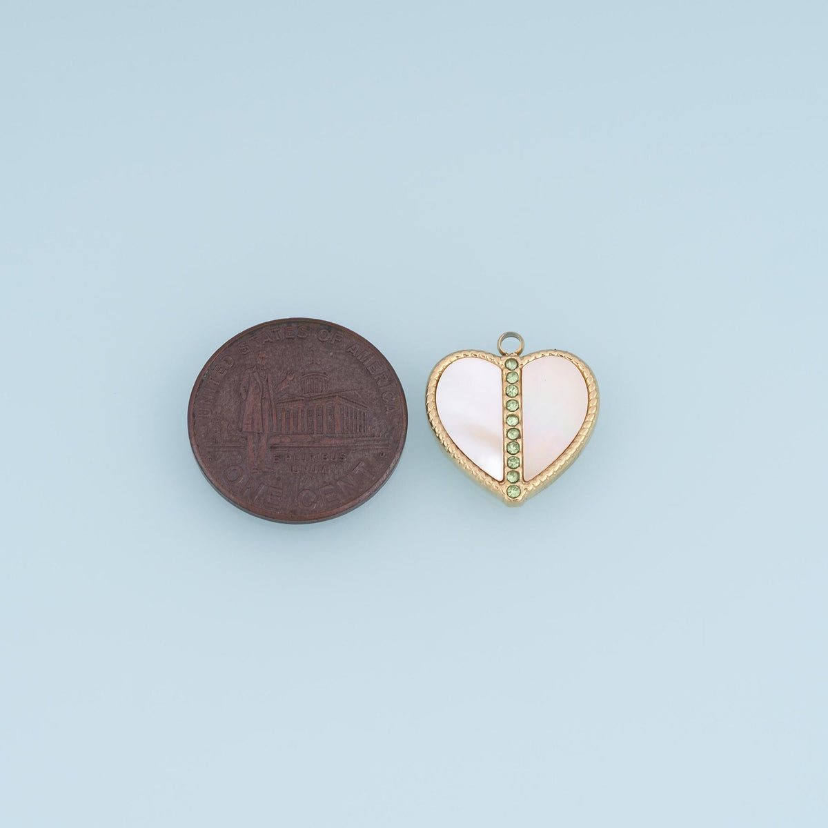 Heart Charm Pendant for Jewelry Making