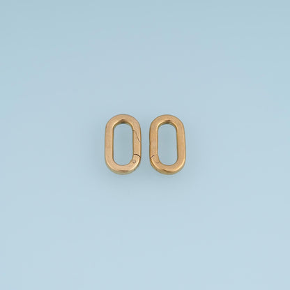 Oval Clasp 16.5 mm, 13 mm for Jewelry Making