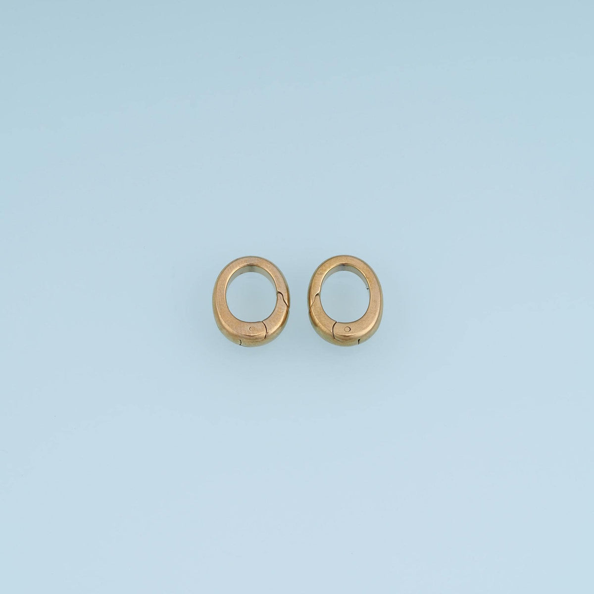 Oval Clasp 16.5 mm, 13 mm for Jewelry Making
