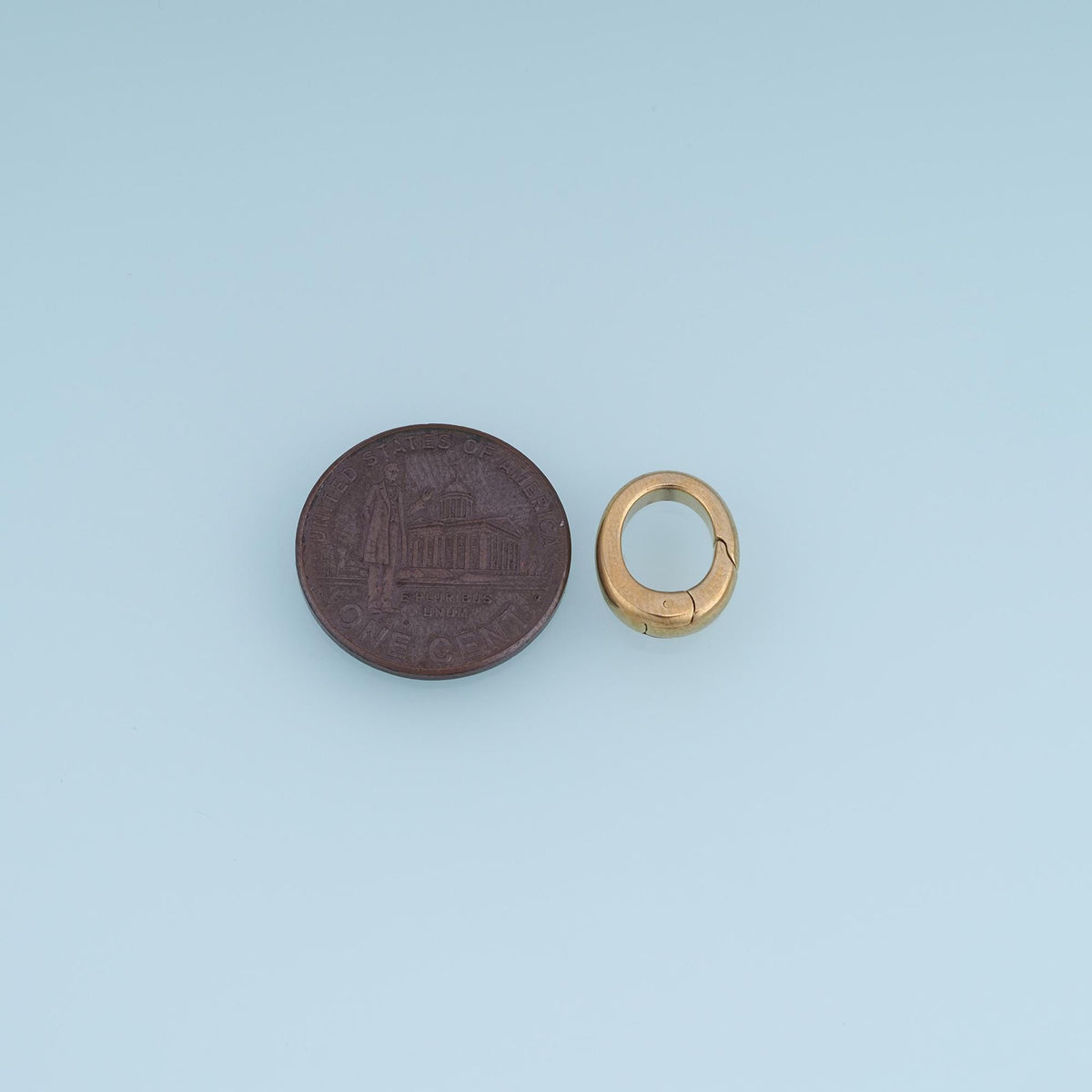 Oval Clasp 16.5 mm, 13 mm for Jewelry Making