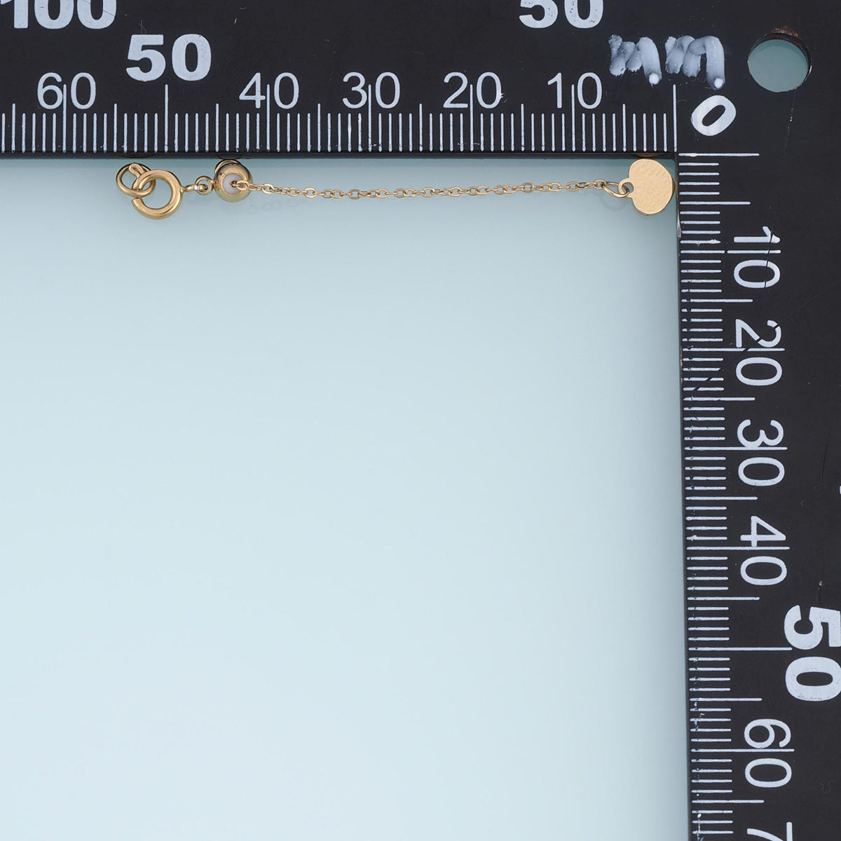 Stainless Round Clasp Adjustable Extender Chain,14k Gold Filled Waterproof Tarnish Findings,DIY Necklace Bracelet Findings Su