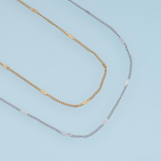 Stainless Steel Fine Round Chain, 14K Gold Stainless Steel Chain,Waterproof Chain for DIY Necklace Bracelet Making